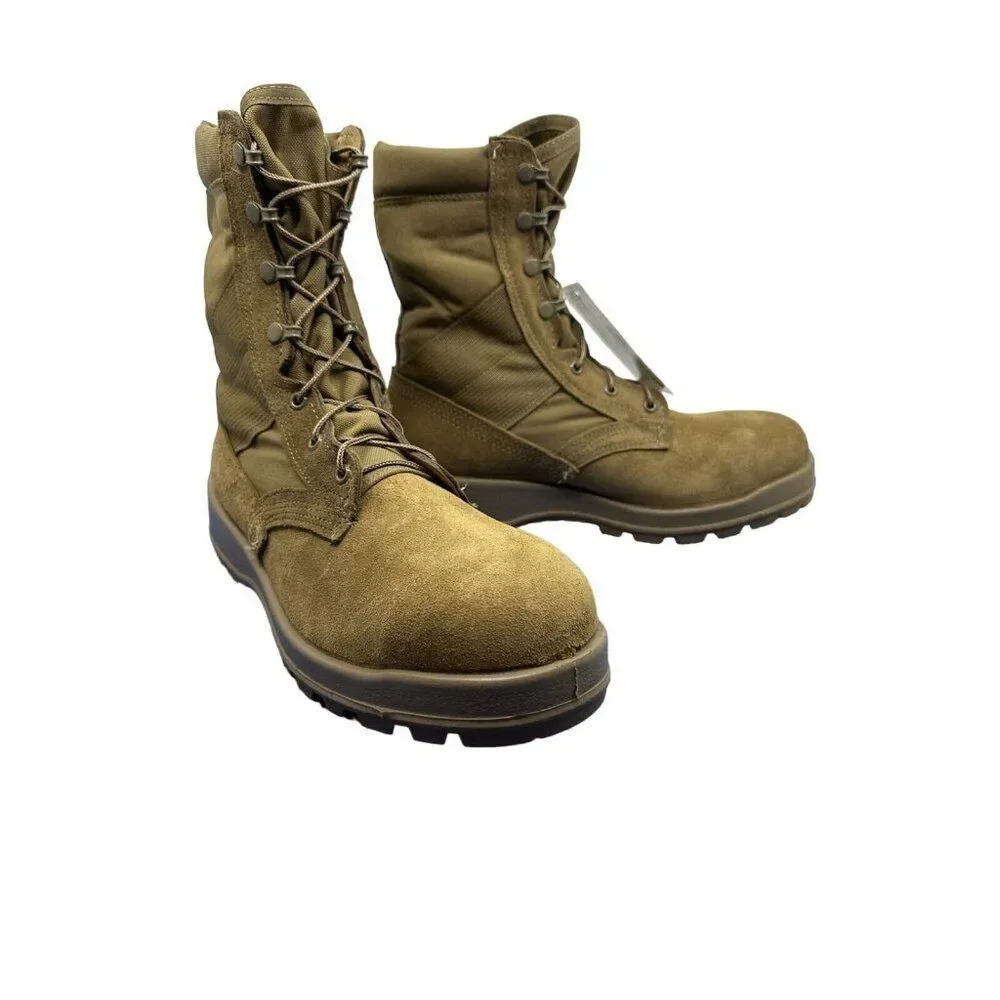 Belleville Mens 11.5r Steel Toe Hot Weather Boots AFSTC 2055219 New In box